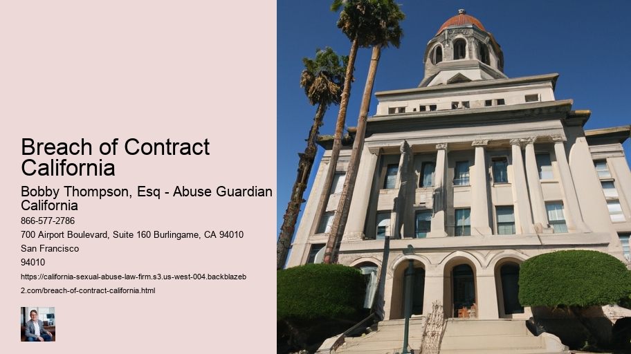 Breach of Contract California